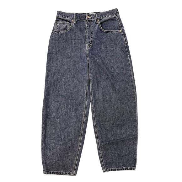 Etica Iris Relaxed Fit High Waist Mid Wash Barrel Jeans, size 28 NWOT - Picture 1 of 9